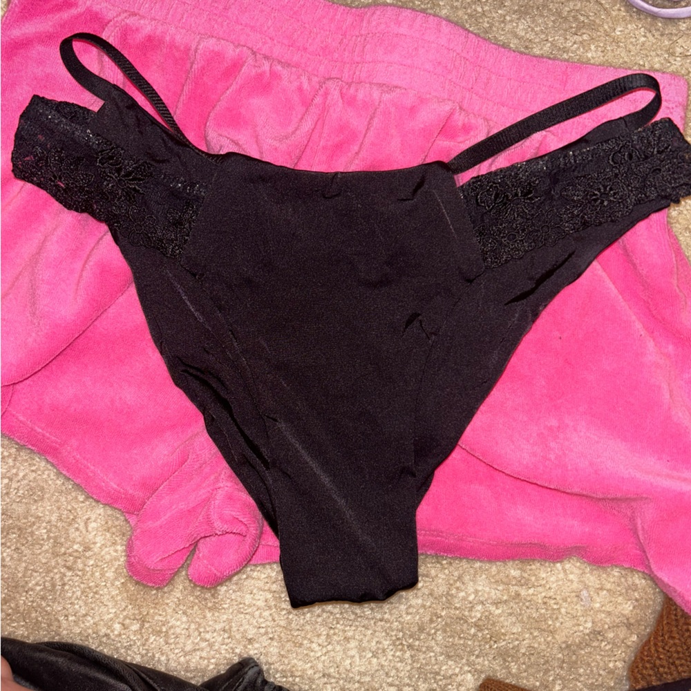 Beach Bunny Black Lace Bikini